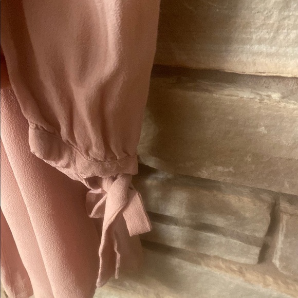 Reformation Delta Pink Chic Blush Wrap Dress Size S - Picture 8 of 14